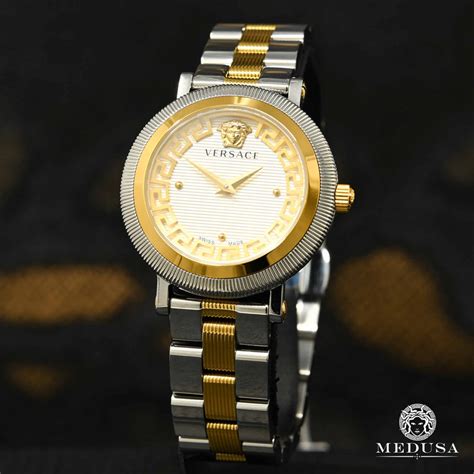 versace montre femme 2 tons|Versace Watch Brand Review – Are They Good Quality.